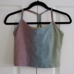Beyond Yoga Pastel Gradient Crop Top